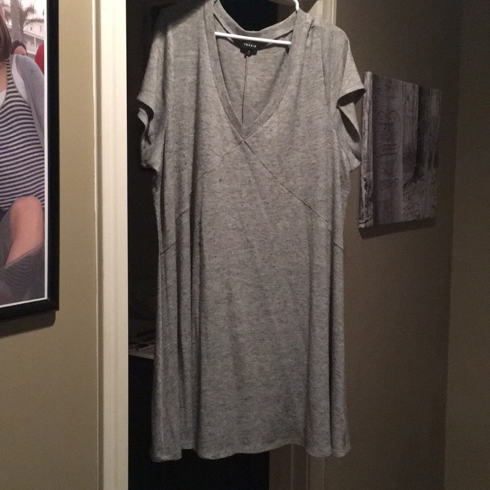 Torrid size 4 sweater dress